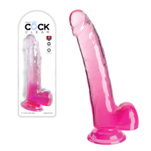 King Cock - 9 in Cock with Balls - Pink